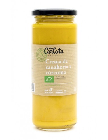 Crema de zanahoria y curcuma 450g