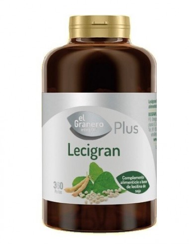 Lecigran (lecitina de soja) 360 per. 720 mg