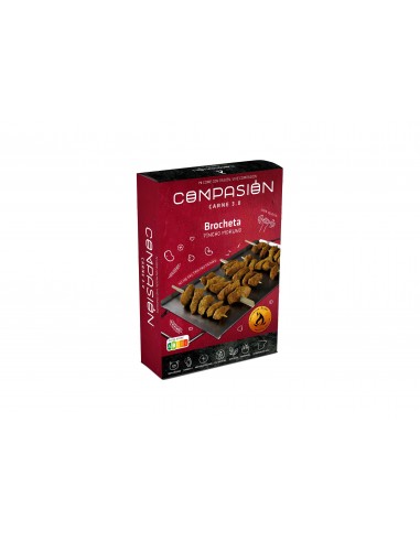 Congelado brocheta pincho moruno compasion (5x40g)