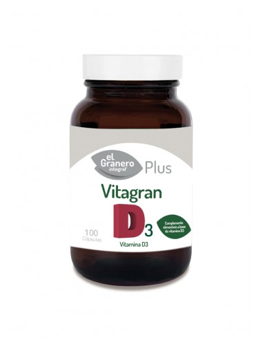 Vitagran d3 (vitamina d) 100 cap. 4000 ui/cap