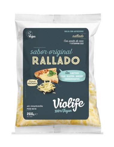 Refrig queso violife rallado original 200 gr.