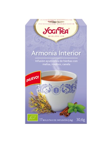 Yogi tea armonia interior BIO 17 bolsitas