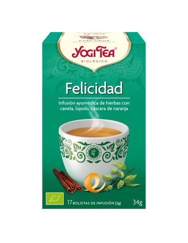 Yogi tea felicidad BIO 17 bolsitas