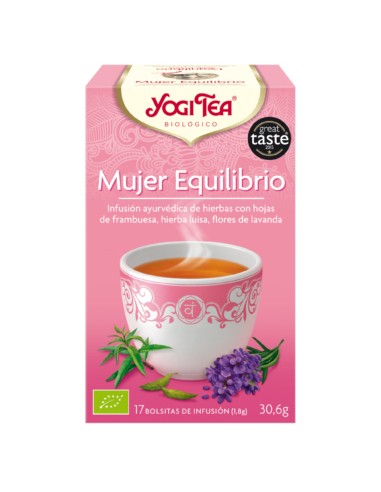 Yogi tea mujer equilibrio BIO 17 bolsitas