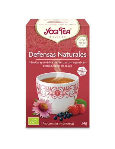 Yogi tea defensas naturales BIO 17 bolsitas