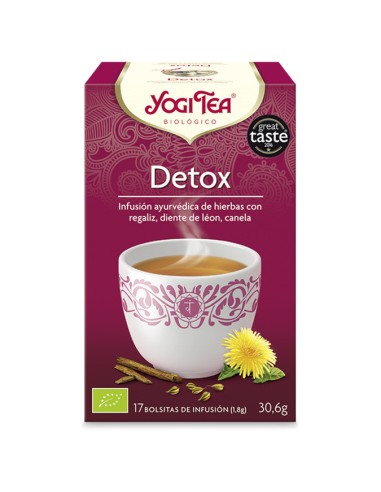 Yogi tea detox BIO 17 bolsitas