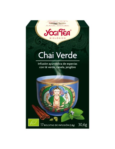 Yogi tea chai verde BIO 17 bolsitas