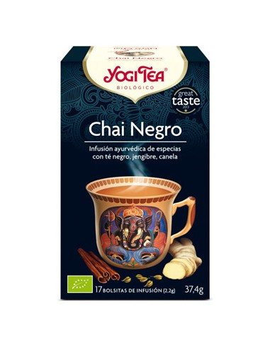 Yogi tea chai negro BIO 17 bolsitas