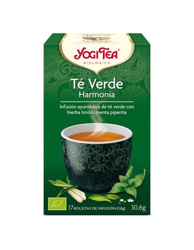 Yogi tea te verde harmonia  BIO 17 bolsitas