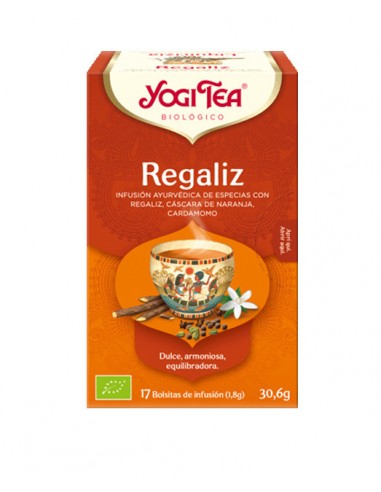 Yogi tea regaliz BIO 17 bolsitas