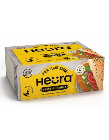 Congelado Heura long burger supreme 1kg Horeca