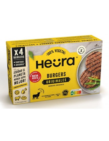 Congelado Heura hamburguesa xl 400g