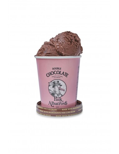 Helado vegan double chocolate chip 480ml (4 unds)