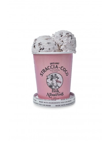 Helado vegan stracciatella coco 480ml (4 unds)