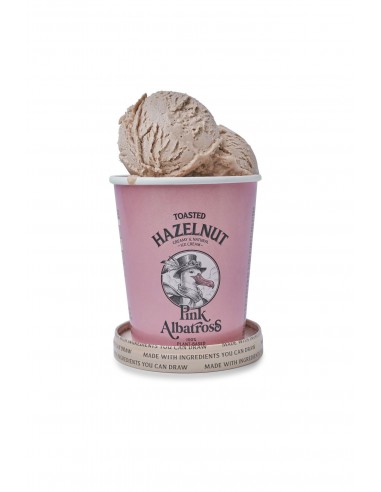 Helado vegan toasted hazelnut 480ml (4 unds)