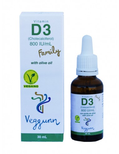 Veggunn vitamina d3 family 30ml