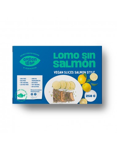 Congelado rodajas veganas estilo salmon 250gr