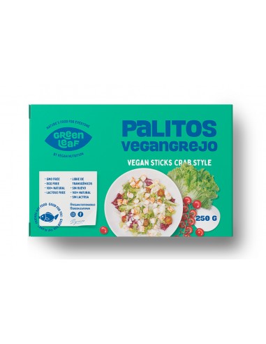 Congelado palitos veganos estilo cangrejo 250gr