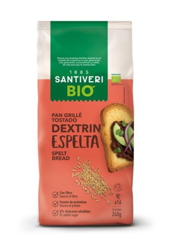 Pan dextrin espelta BIO 240g