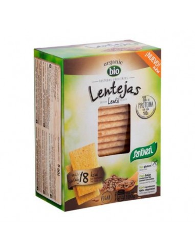 Tostadas ligera lentejas BIO 100 g