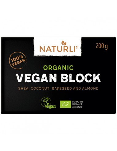 Refrig naturli block mantequilla vegan BIO 200 gr