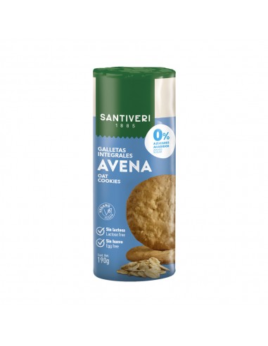 Galletas digestive avena 0% azucar - vegano