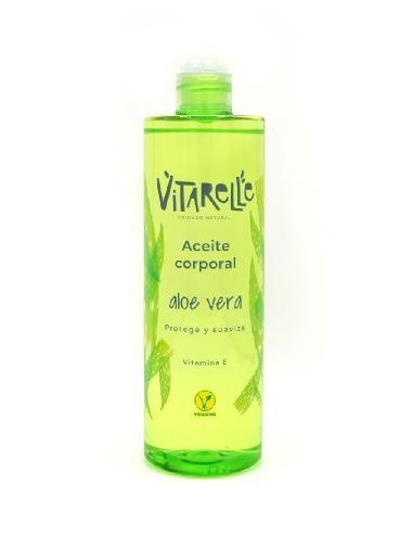 Aceite corporal aloe vera 400 ml