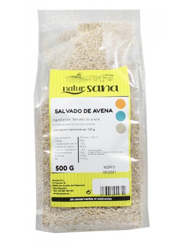 Salvado avena 500gr natursana