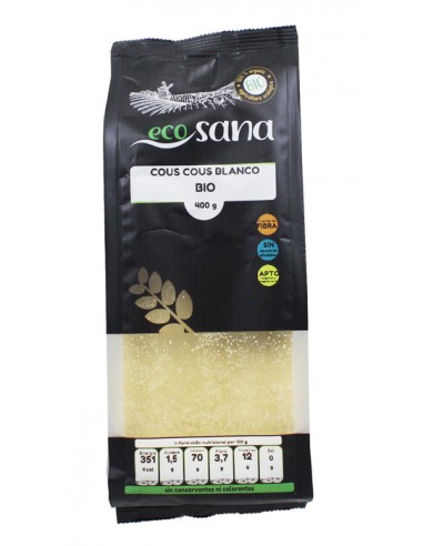 Cous cous blanco BIO 400gr ecosana