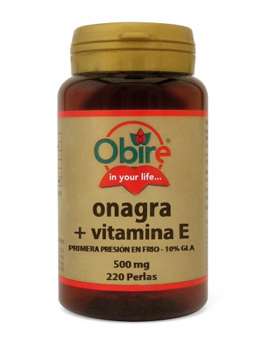 Aceite onagra 500mg  220perl