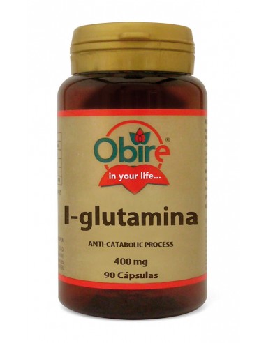 L glutamina 400mg 90caps