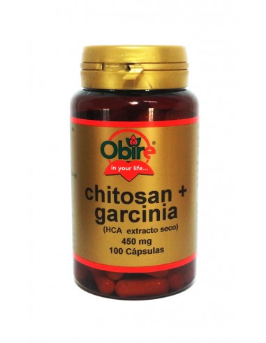 Chitosan hca y garcinia 450mg 100cap