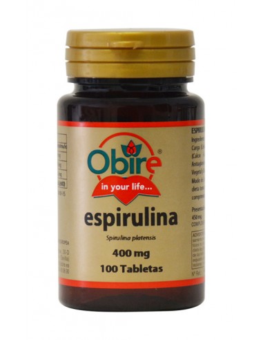 Espirulina 400mg 100tab