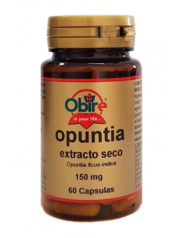 Opuntia extracto seco 150mg 60caps