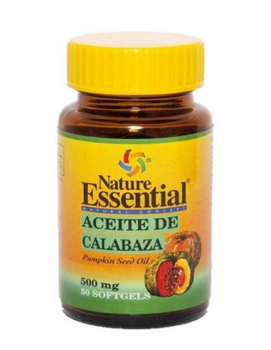 Aceite semilla de calabaza 500mg 50 perlas