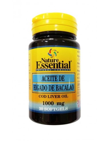 Ne aceite higado bacalao 1000 mg 30 per