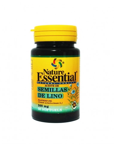 Ne aceite semilla lino 500mg 50perl