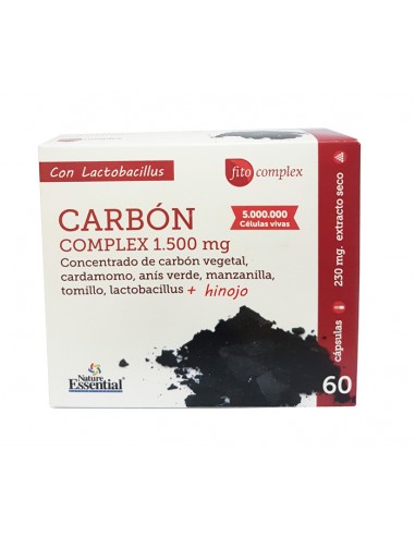 Ne carbon complex 1500mg  60 cap