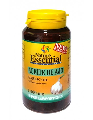 Ne aceite de ajo 1000 mg. 60 perlas