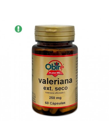 Ob valeriana 250mg. (ext. seco) 60 cápsulas