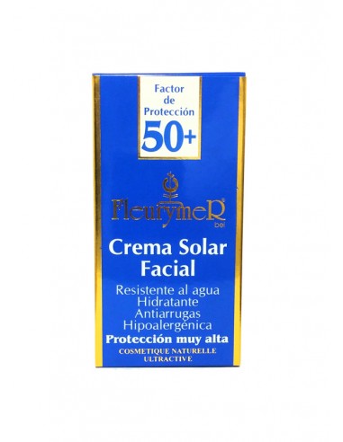 Crema solar facial spf 50  y  tubo 80ml