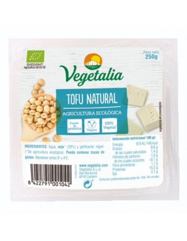 Refrig tofu natural BIO ccpae 250 gr