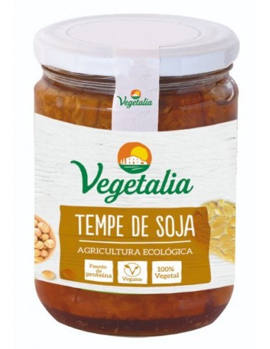 Tempe bote vidrio esterilizado 250 g