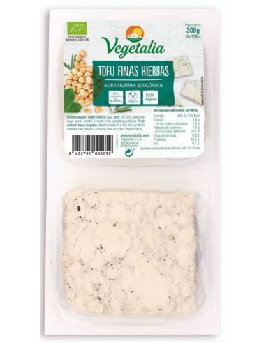 Refrig tofu finas hierbas BIO ccpae 2x150 gr