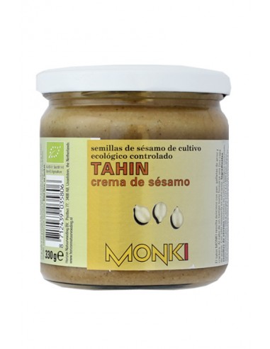 Tahin BIO sin sal monki 330 gr