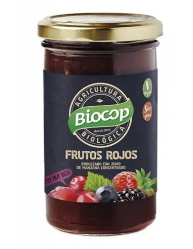 Compota frutos rojos biocop 280 g