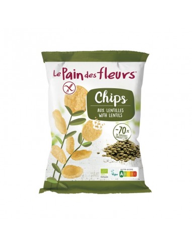 Chips lentejas le pain des fleurs 50 g