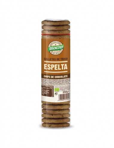 Galleta trigo espelta choco biocop  250 g