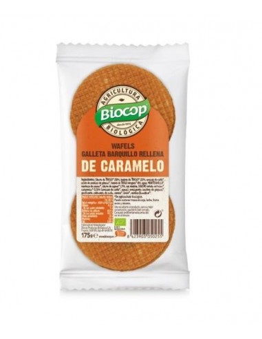 Wafels caramelo biocop 175 g