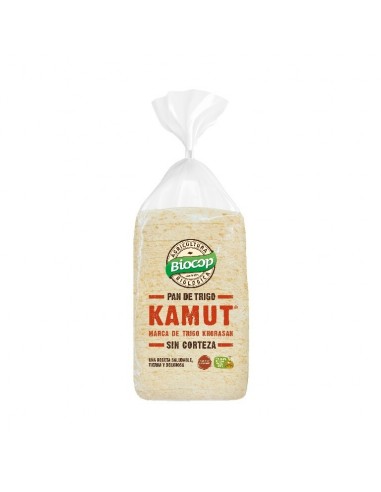 Pan de molde kamut sin corteza BIO 300g